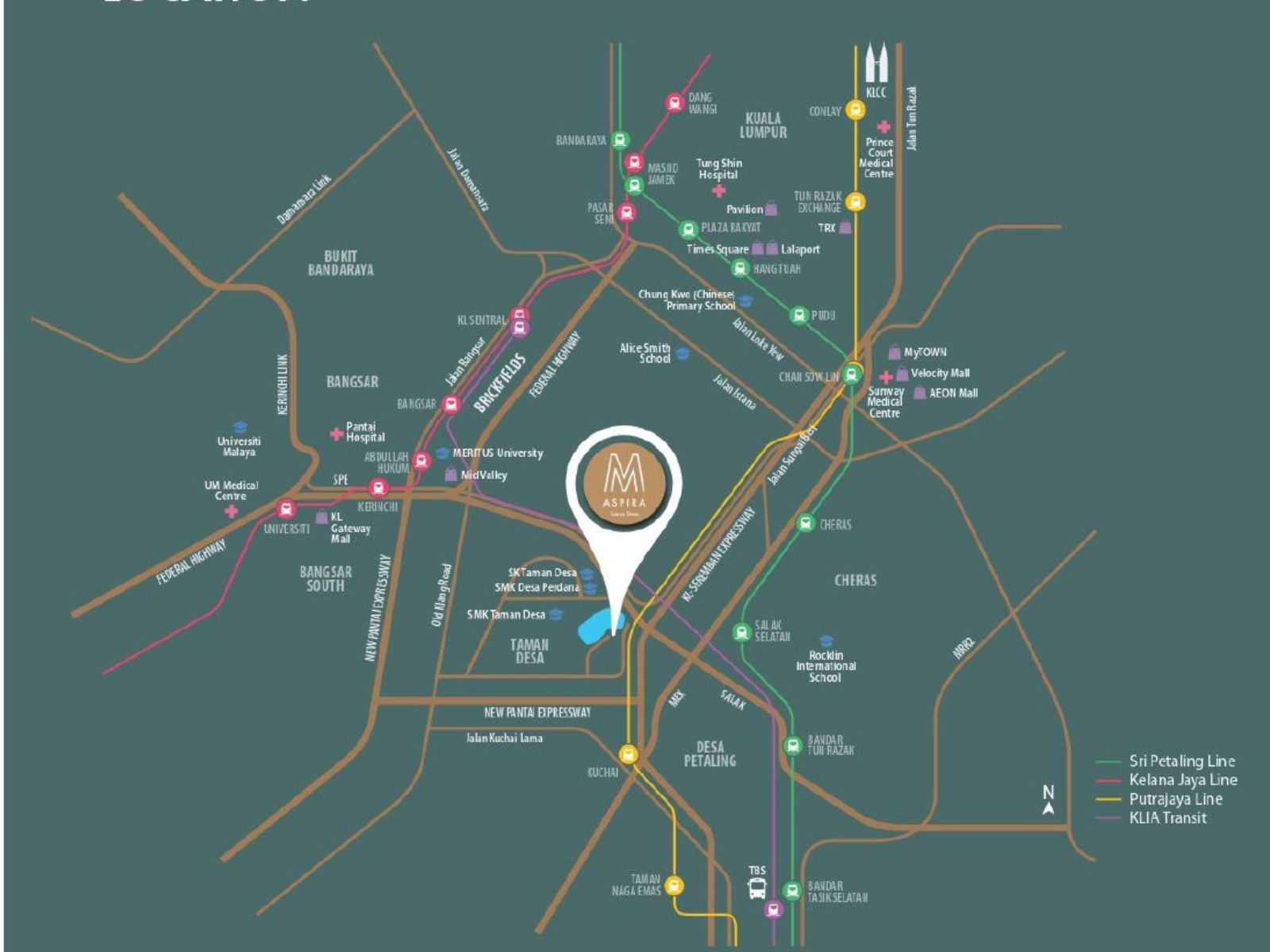 M Aspira, Serviced Apartment @ Taman Desa - 5